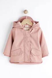 Pink Rubberised Baby Jacket (0mths-2yrs) - Image 1 of 7