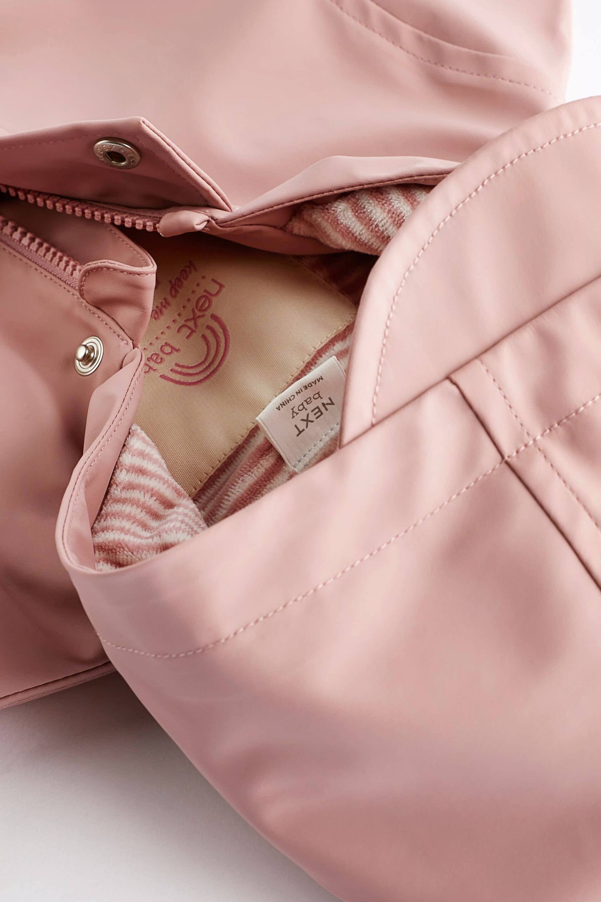 Pink Rubberised Baby Jacket (0mths-2yrs) - Image 4 of 7