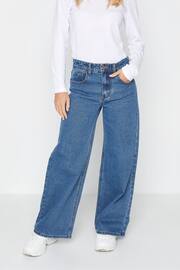 PixieGirl Petite Blue Wide Leg Jeans - Image 4 of 6