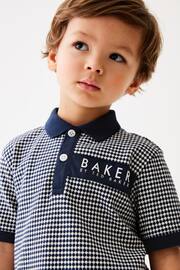 Baker by Ted Baker Textured Polo Shirt and Short Set - Image 3 of 10