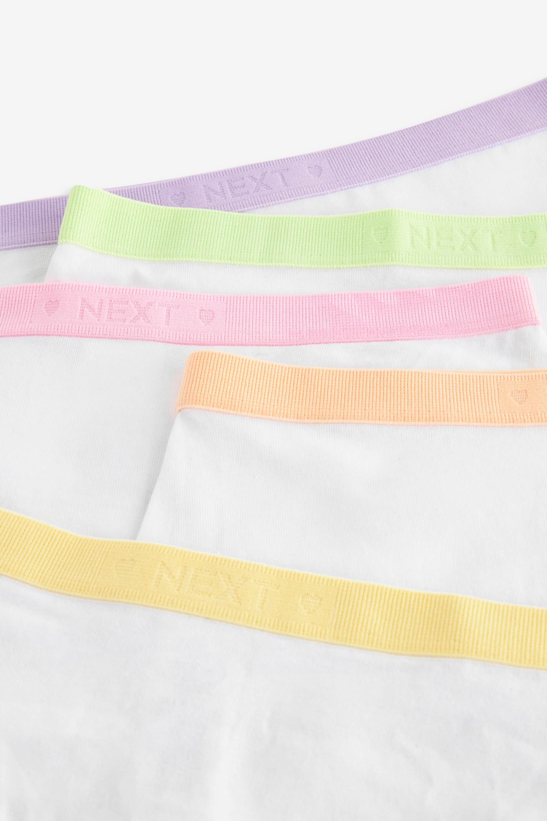 Multi Pastel Pastel Hipsters 5 Pack (2-16yrs) - Image 8 of 9