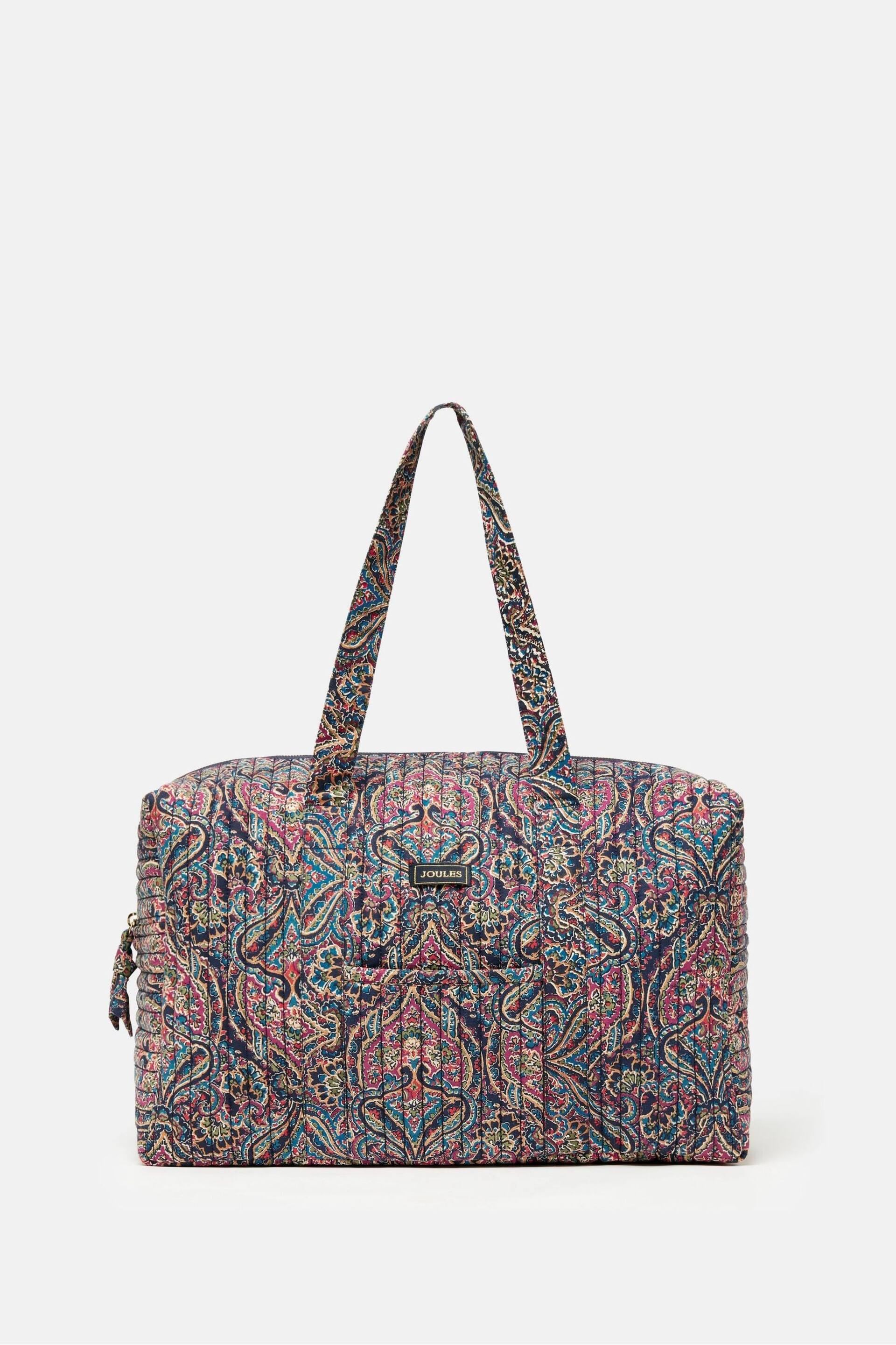 Joules Dolly Paisley Print Weekend Bag - Image 4 of 8