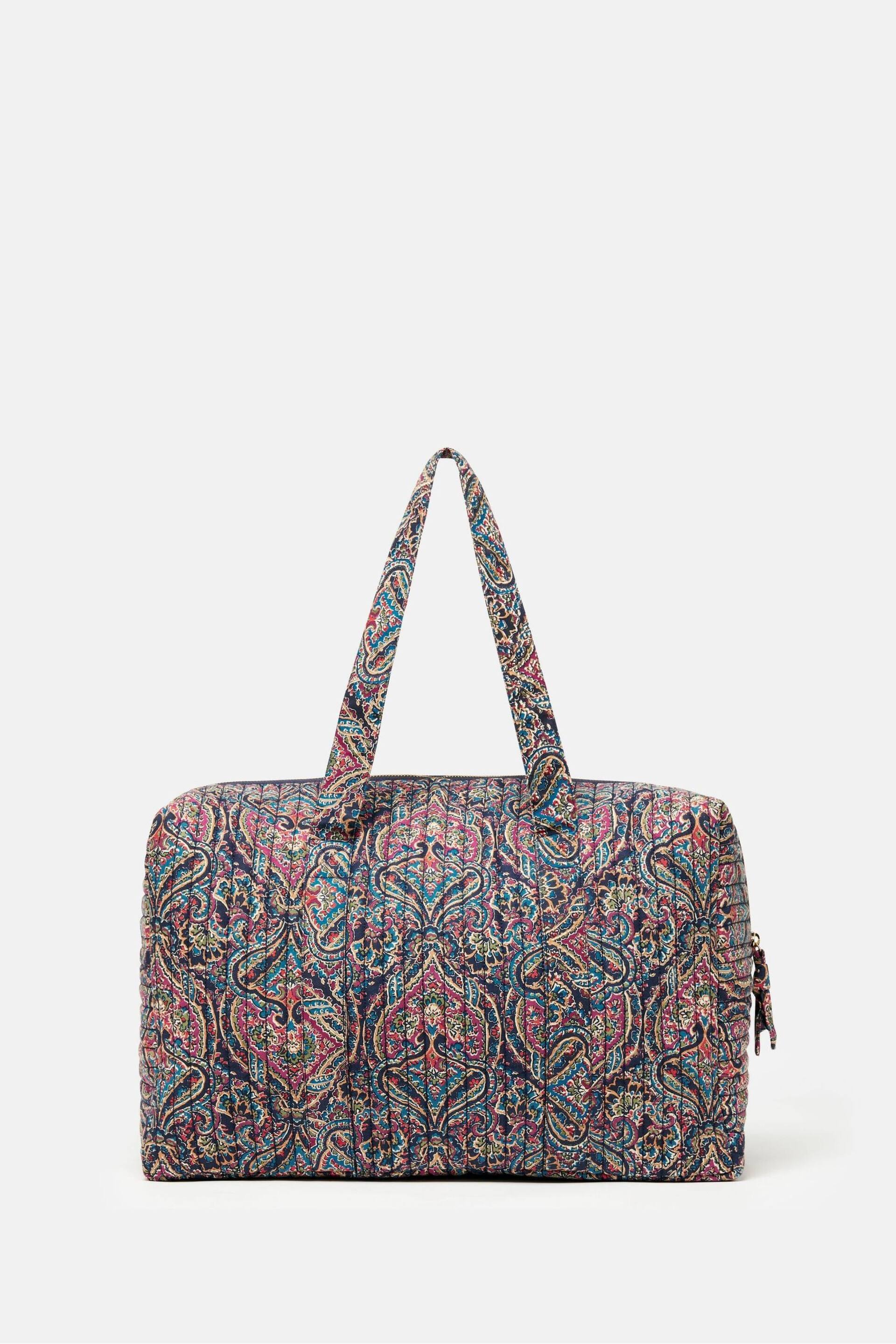 Joules Dolly Paisley Print Weekend Bag - Image 5 of 8