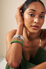 Green/Brown Bangle Pack - Image 1 of 4
