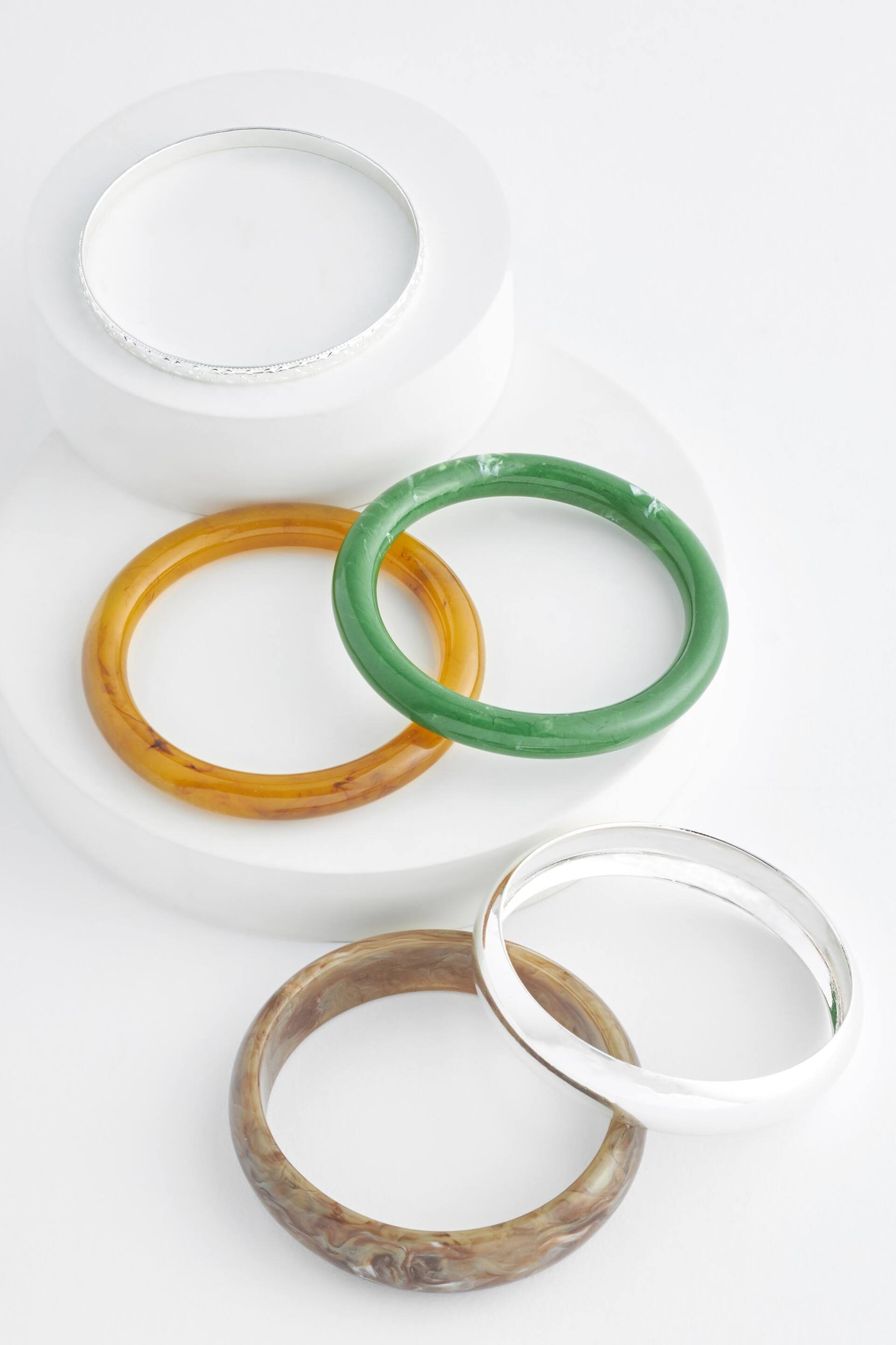 Green/Brown Bangle Pack - Image 3 of 4