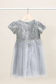 Miss Sequin Top Waterfall Tulle Dress - Image 2 of 3