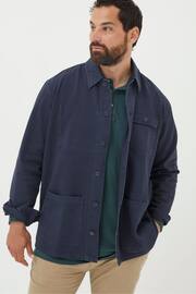 FatFace Blue Worker Jacket - Image 3 of 5