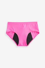 Pink/Orange 2 pack Teen Heavy Flow Period Pants (7-16yrs) - Image 4 of 5