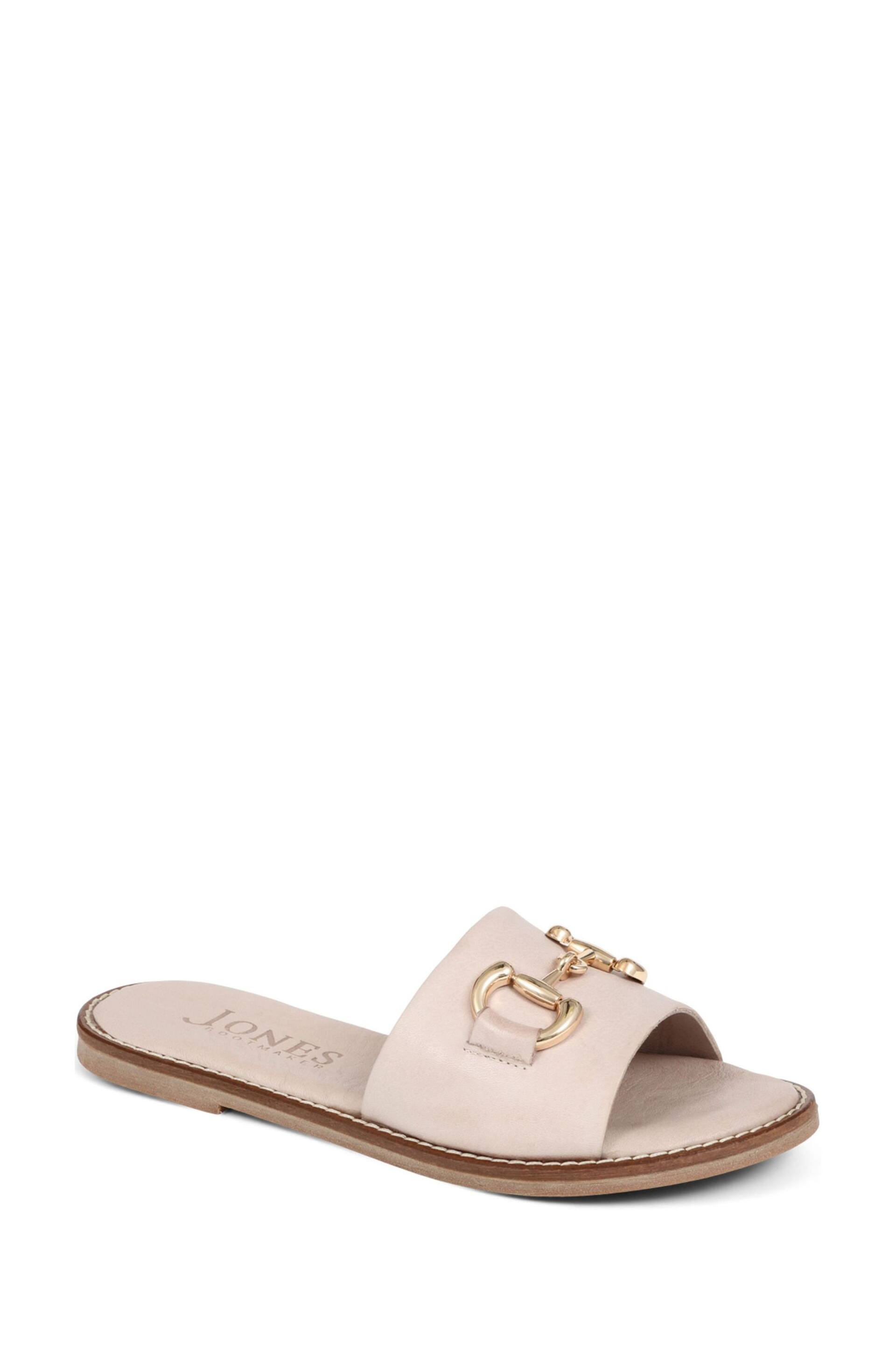 Jones Bootmaker Emillina Leather Buckle Mule Sandals - Image 2 of 5