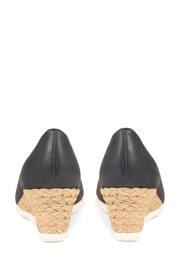 Van Dal Peep Toe Espadrille Wedge Sandals - Image 3 of 5