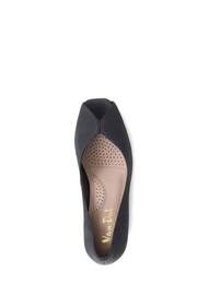 Van Dal Peep Toe Espadrille Wedge Sandals - Image 4 of 5
