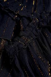 Monsoon Black Frill Metallic Top and Skirt Set - Image 2 of 2