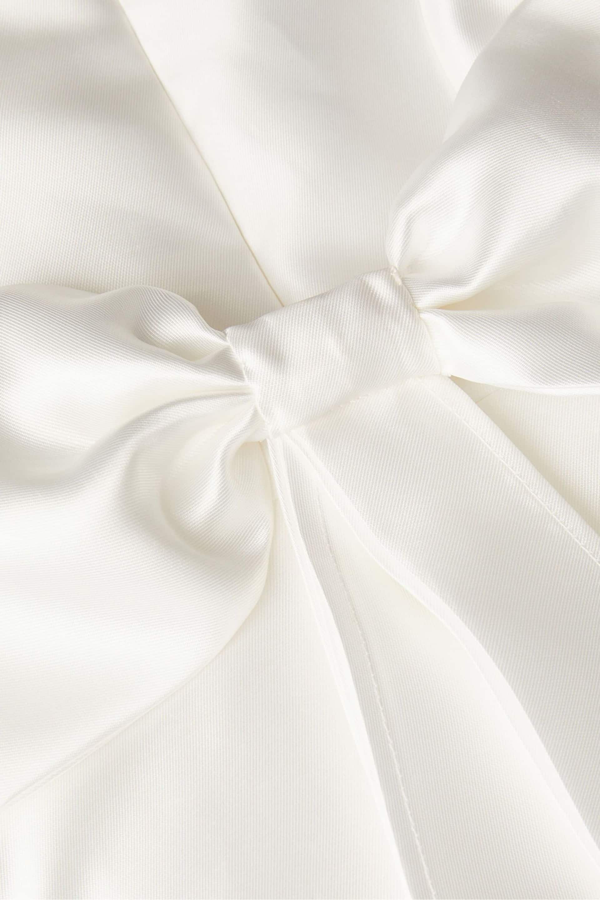 Monsoon White Cordelia Duchess Dress - Image 3 of 3