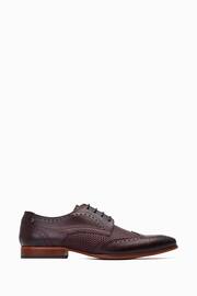 Base London Falcone Lace Up Brogue Shoes - Image 1 of 6