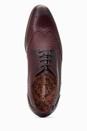 Base London Falcone Lace Up Brogue Shoes - Image 4 of 6