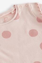 Pink Spot Baby Top And Leggings Set - Image 6 of 6