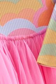 Multi Bright Long Sleeve Mesh Dress (3mths-7yrs) - Image 6 of 6