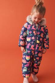 Navy Shower Resistant Charatcer Snowsuit (3mths-7yrs) - Image 2 of 12