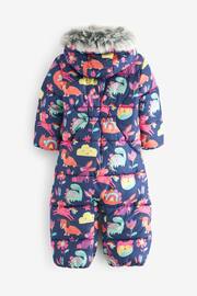 Navy Shower Resistant Charatcer Snowsuit (3mths-7yrs) - Image 7 of 12