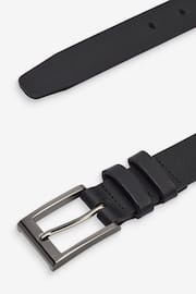 Black Leather Belt - Image 3 of 3