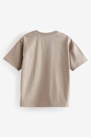 Natural Chicago Relaxed Fit Short Sleeve Graphic T-Shirt (3-16yrs) - Image 2 of 3