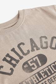 Natural Chicago Relaxed Fit Short Sleeve Graphic T-Shirt (3-16yrs) - Image 3 of 3