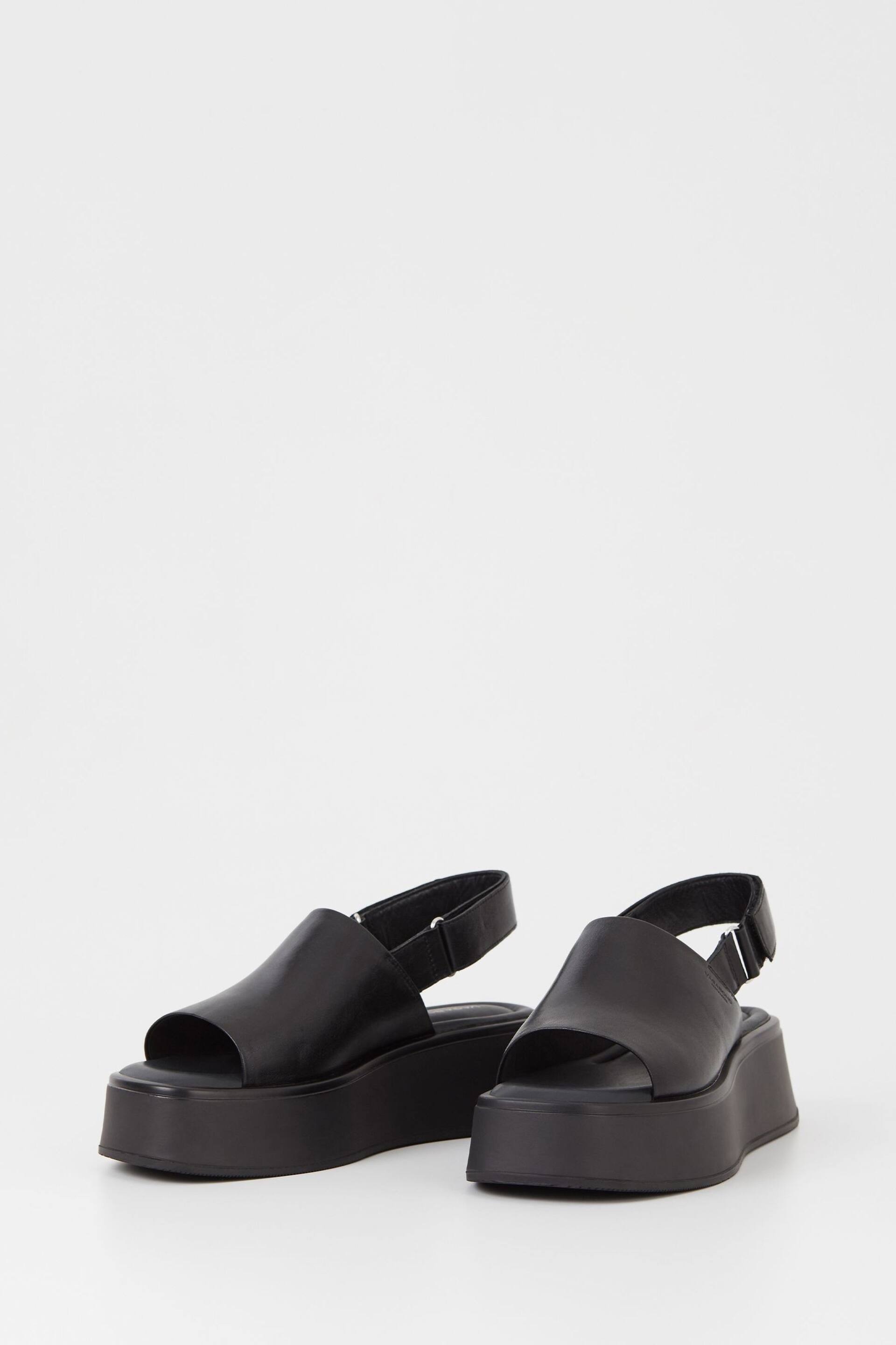 Vagabond Courtney Slingback Black Sandals - Image 2 of 3