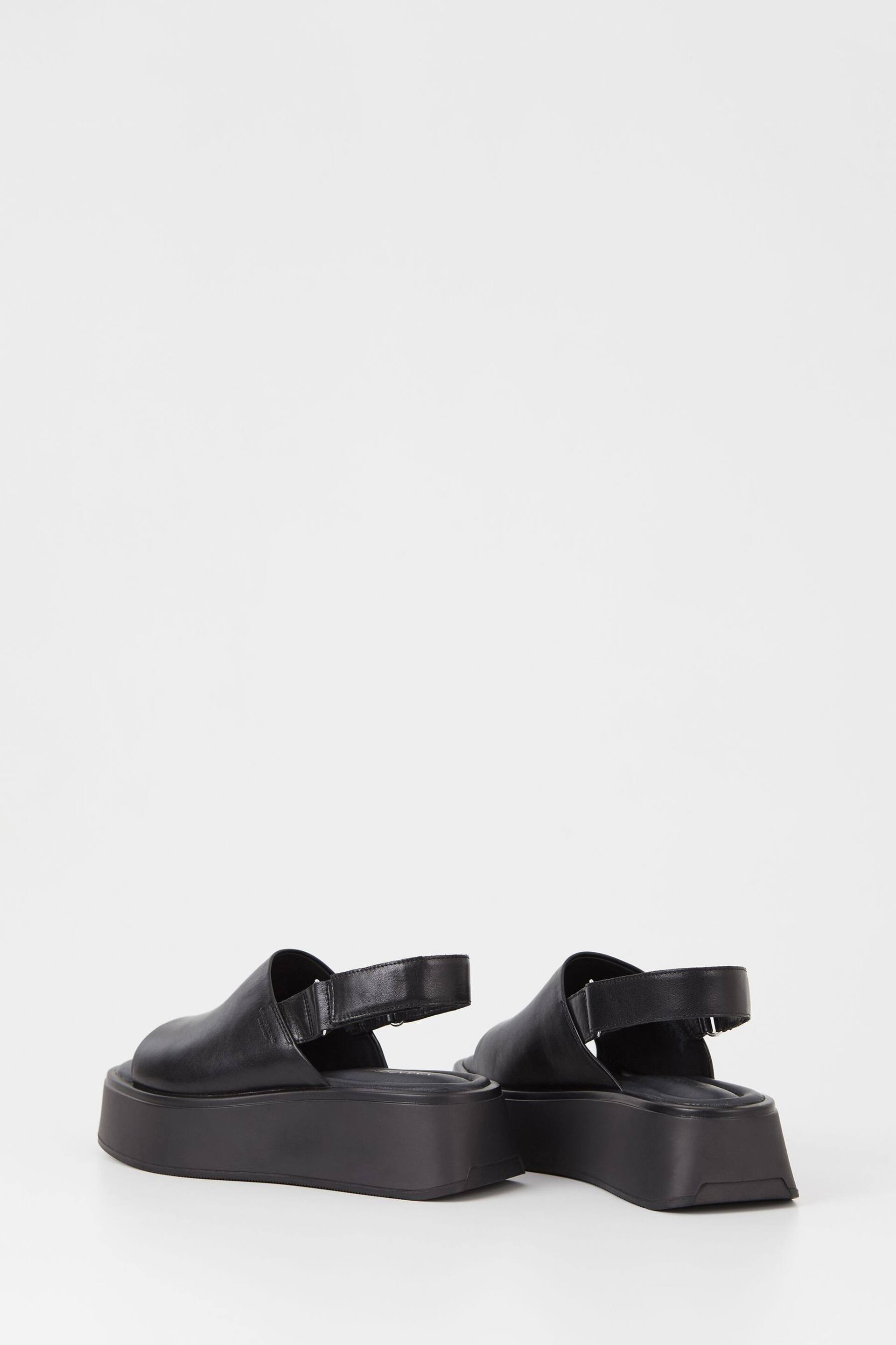 Vagabond Courtney Slingback Black Sandals - Image 3 of 3