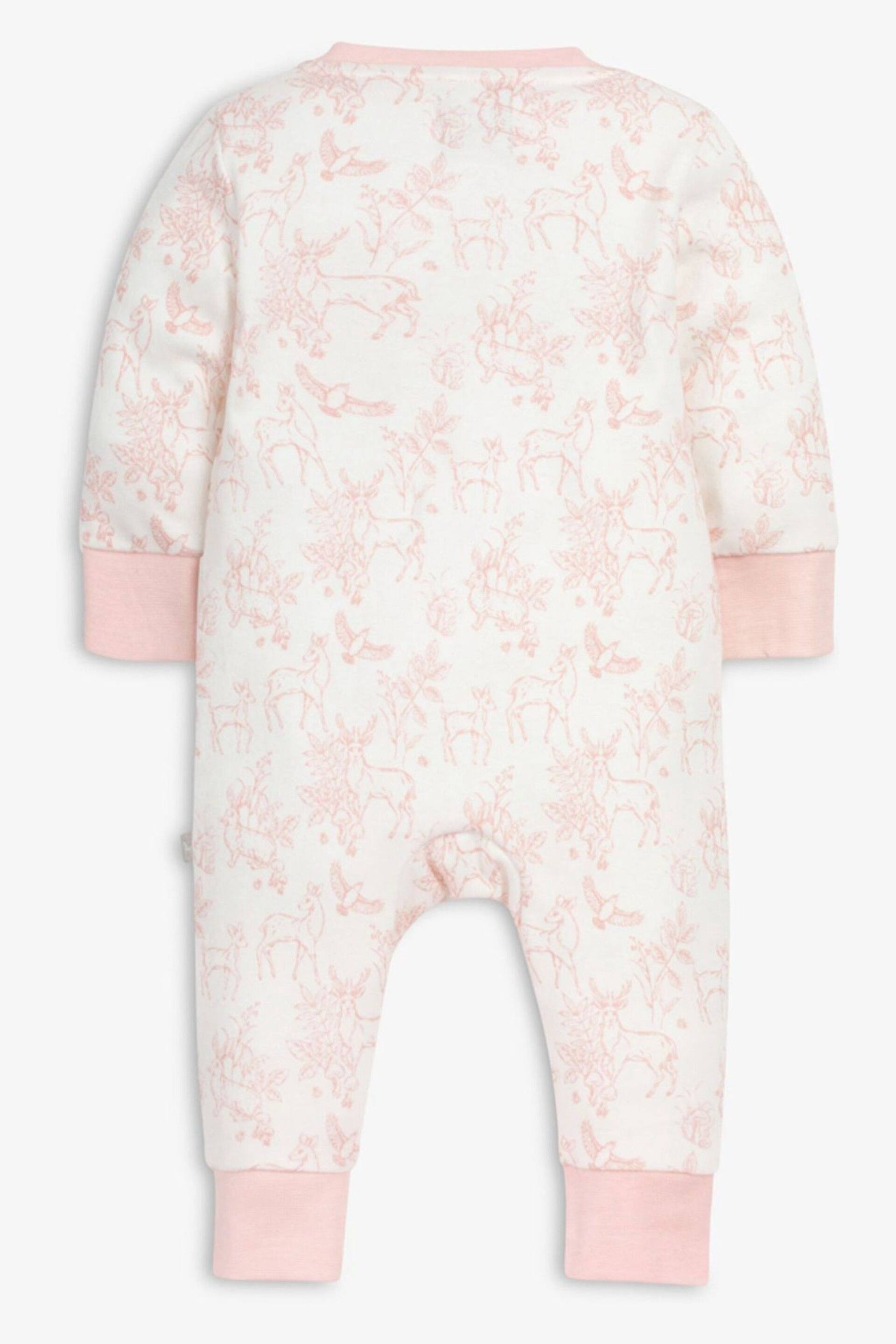 The Little Tailor Baby Sleepsuit And Toy Bunny 2 Piece Gift Set - Image 3 of 7