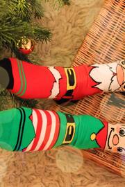 United Odd Socks Multi Santa Banta Christmas Santa Banta Socks - Image 11 of 11
