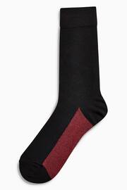 Rich Colour 5 Pack Footbed Socks - Image 2 of 5
