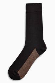 Rich Colour 5 Pack Footbed Socks - Image 3 of 5