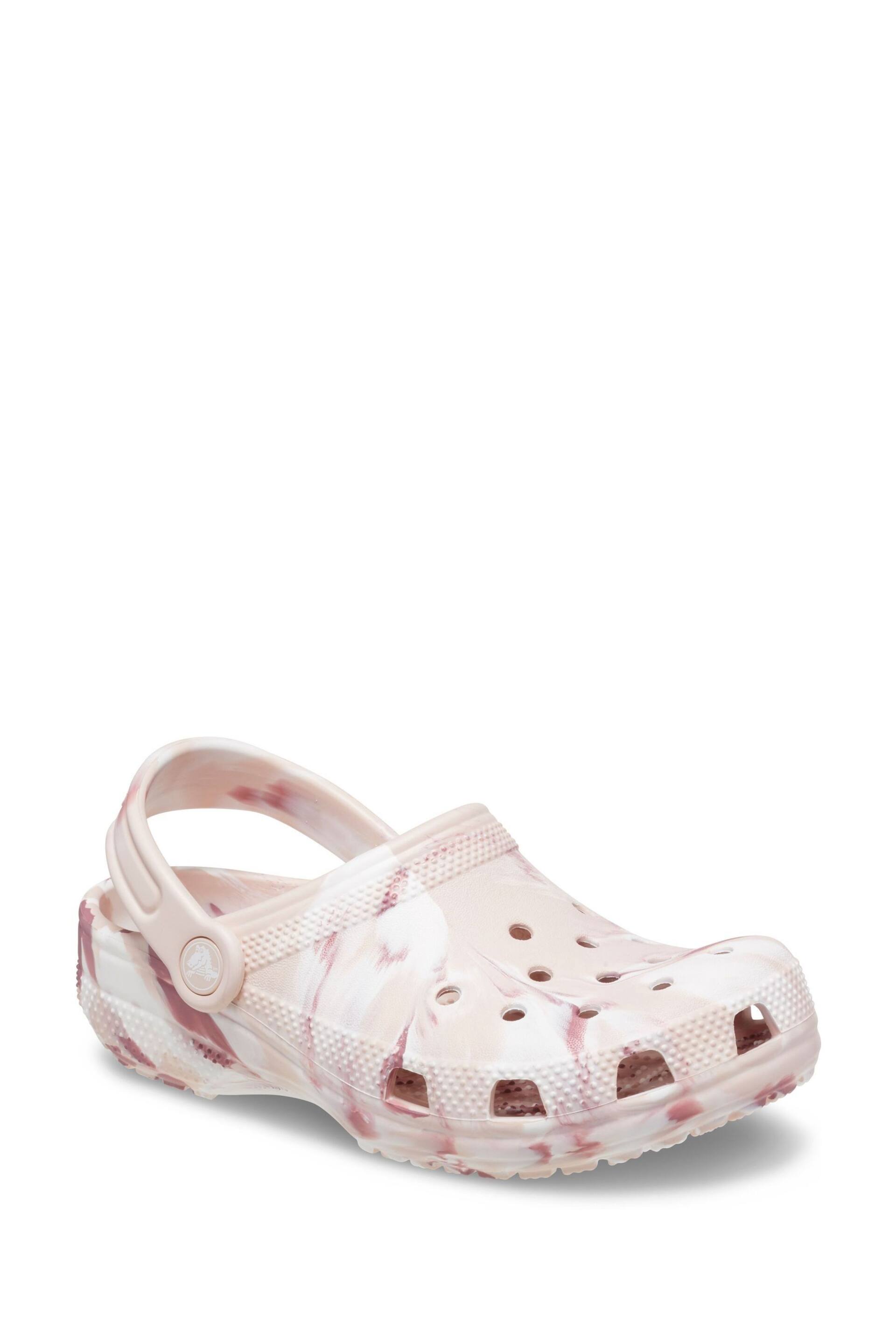 Crocs Classic Kids Marbled Clogs - Image 11 of 13