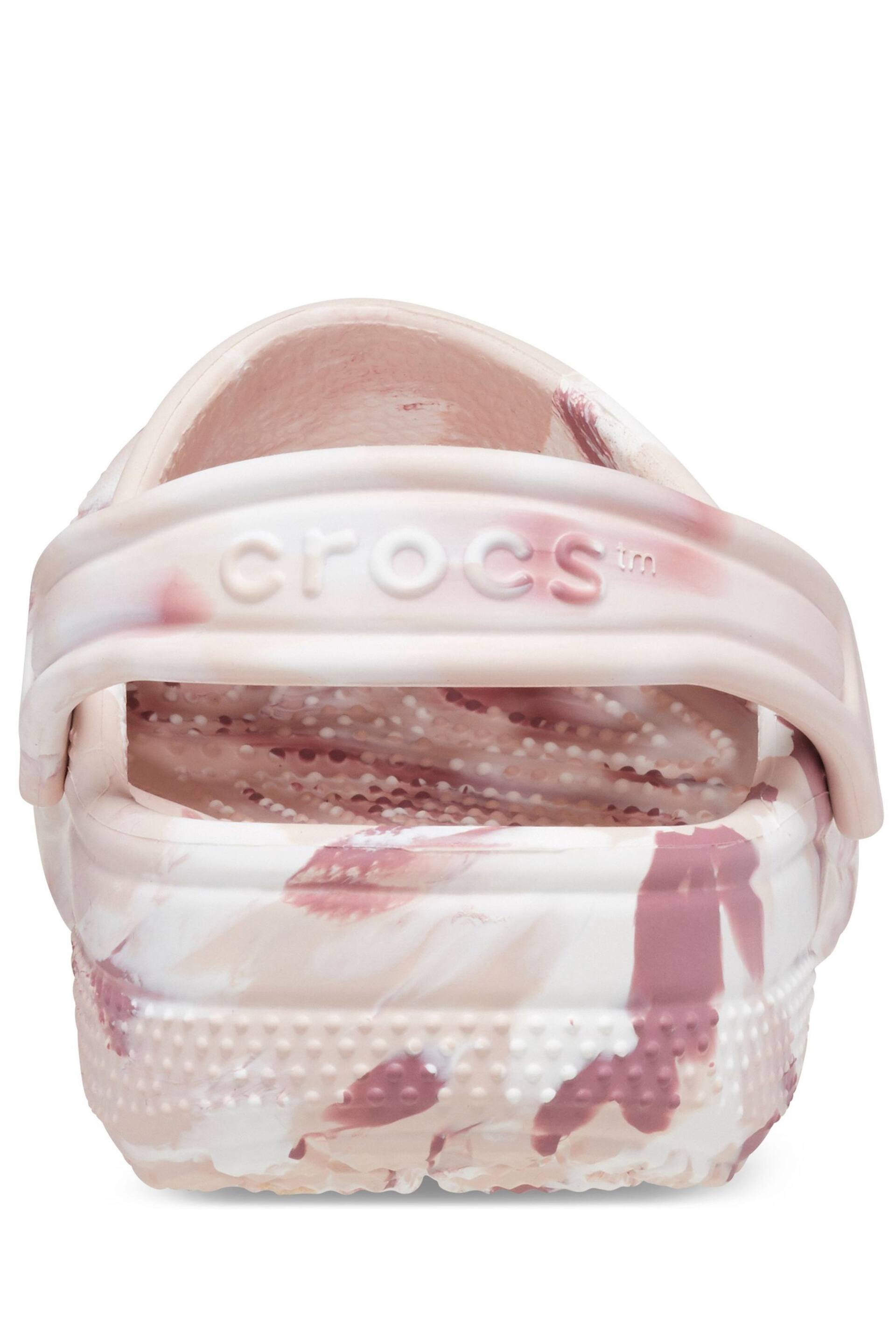 Crocs Classic Kids Marbled Clogs - Image 8 of 13