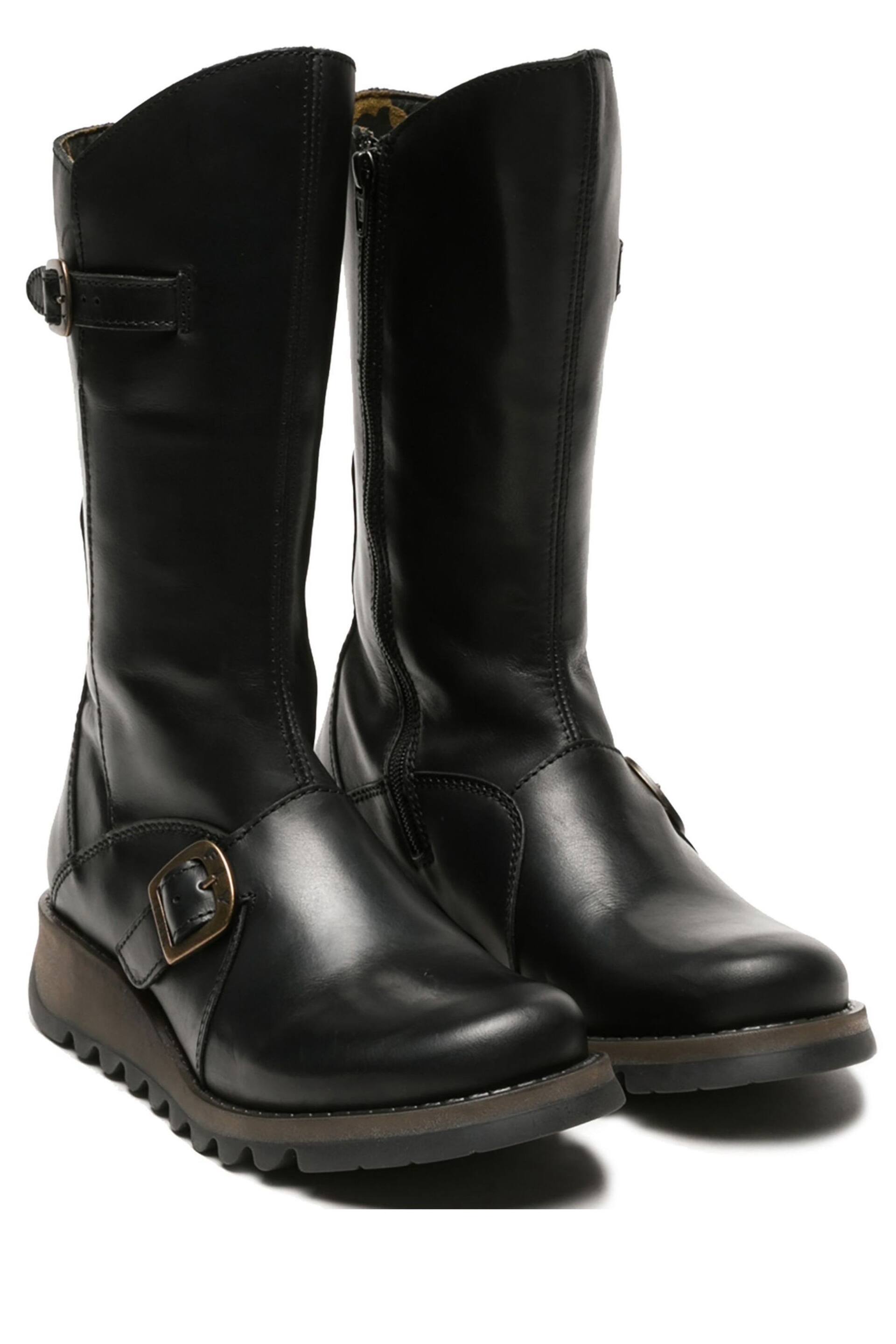 Fly London Mid Calf Boots - Image 3 of 4