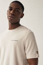 Lyle & Scott Towelling Embroidered Logo T-Shirt - Image 1 of 4