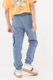 FatFace Blue Seaburn Cargo Joggers - Image 3 of 4