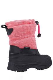 Cotswolds Pink Bathford Snow Boots - Image 3 of 4