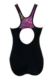 Pour Moi Black & Pink Energy Chlorine Resistant Swimsuit - Image 4 of 4
