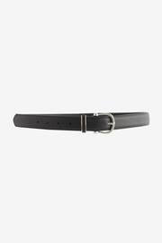 Black Essential PU Jeans Belt - Image 4 of 5