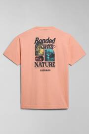 Napapijri Martre Pink Short Sleeve T-Shirt - Image 2 of 3