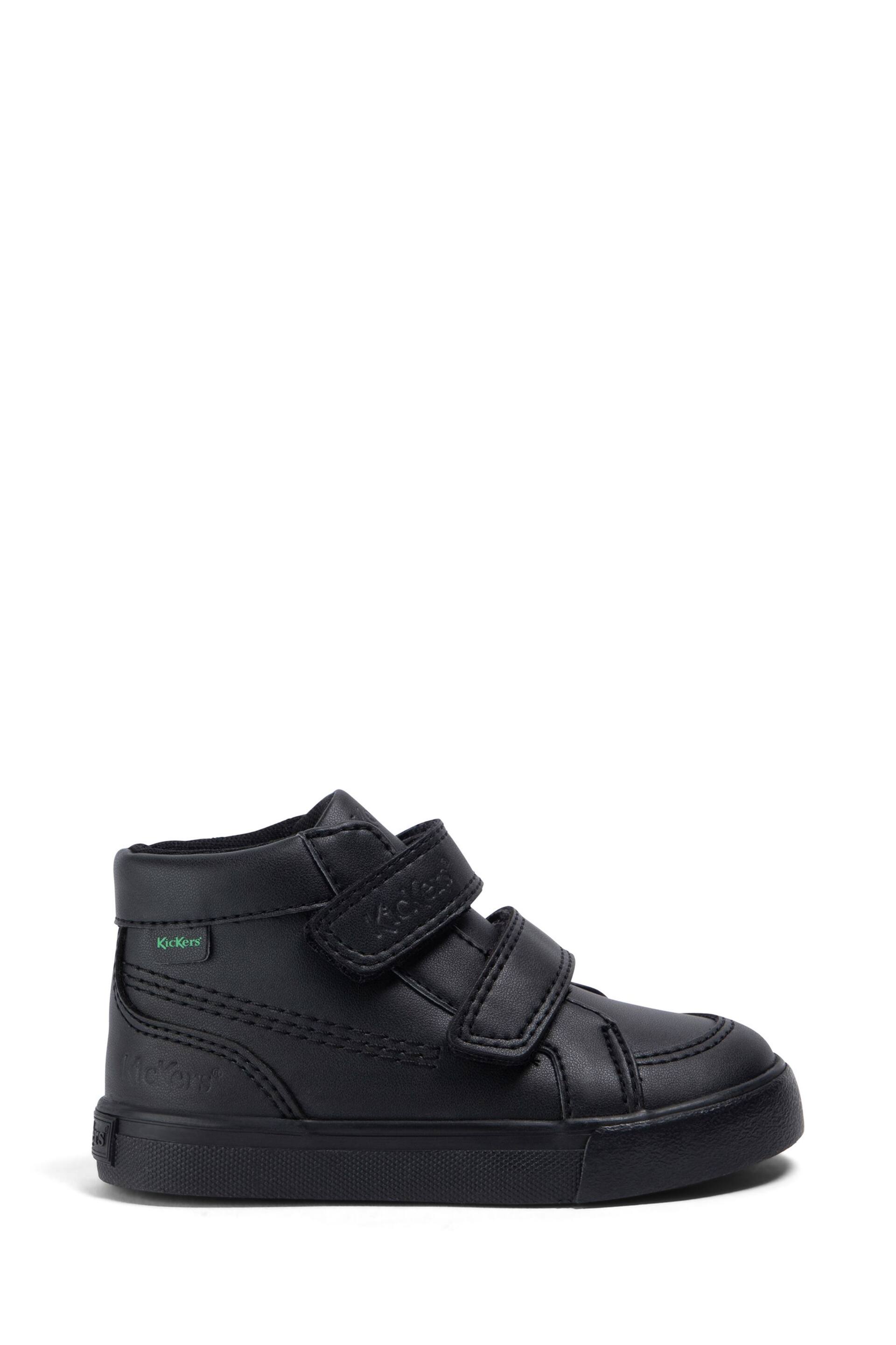 Kickers Infant Unisex Tovni Hi Vel Vegan Black Shoes - Image 1 of 6