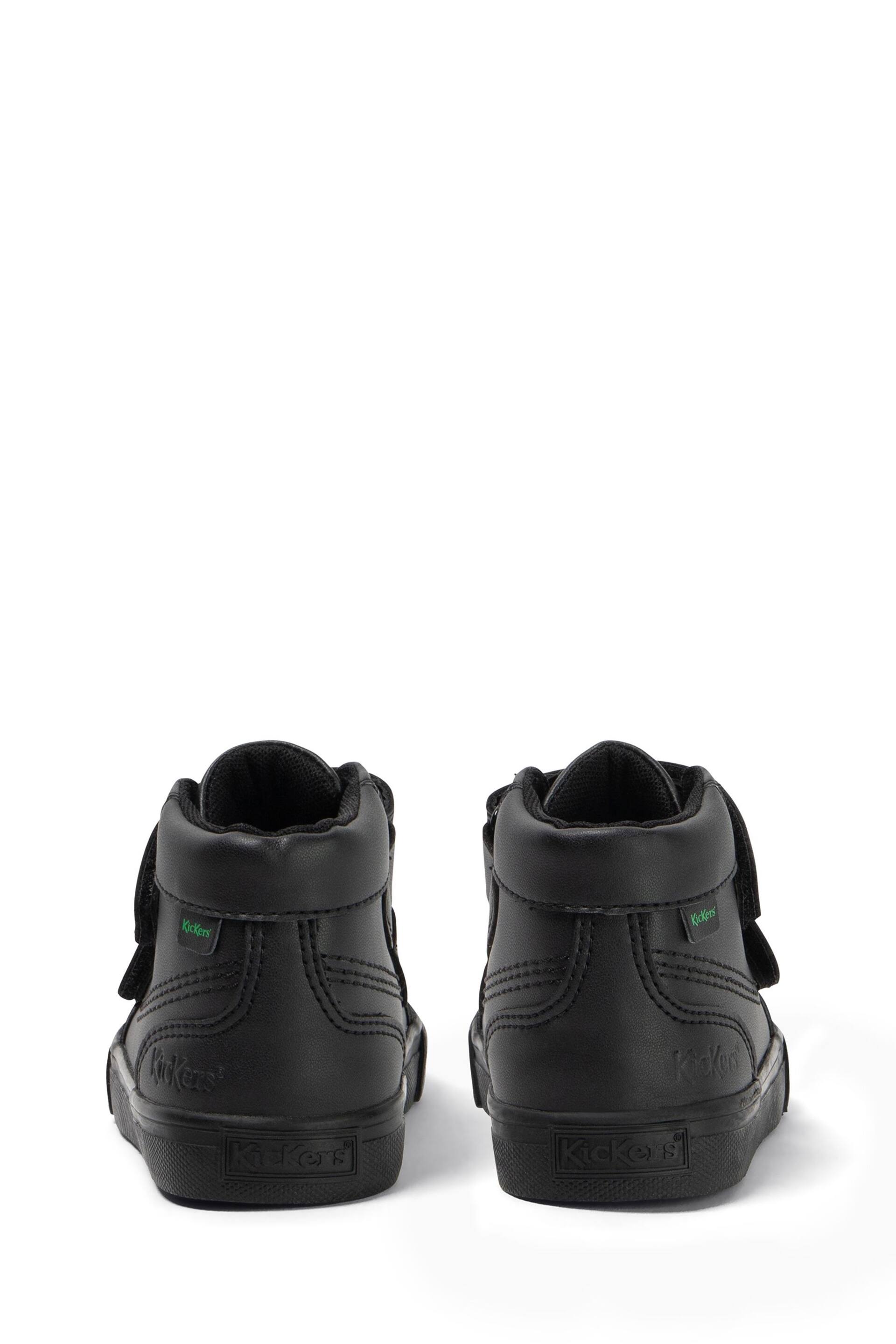 Kickers Infant Unisex Tovni Hi Vel Vegan Black Shoes - Image 4 of 6
