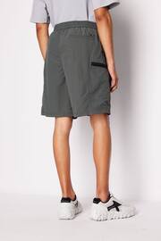 Armani Exchange Dark Grey Cargo Shorts - Image 2 of 8