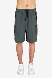 Armani Exchange Dark Grey Cargo Shorts - Image 3 of 8