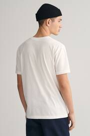 GANT Embroidered Archive Shield T-Shirt - Image 2 of 4