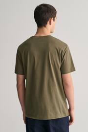 GANT Embroidered Archive Shield T-Shirt - Image 2 of 5