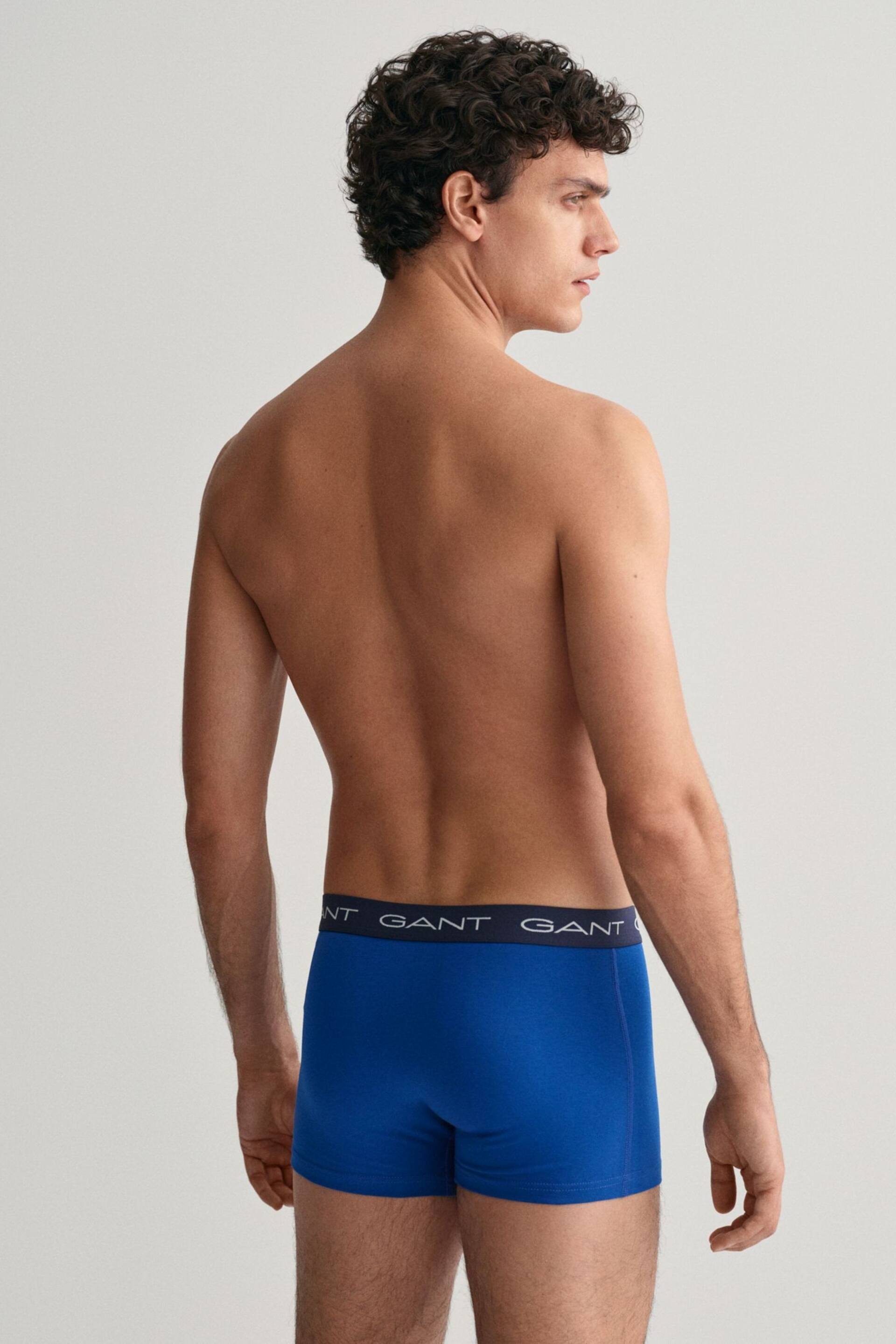 GANT Blue Trunks 5 Pack - Image 9 of 10