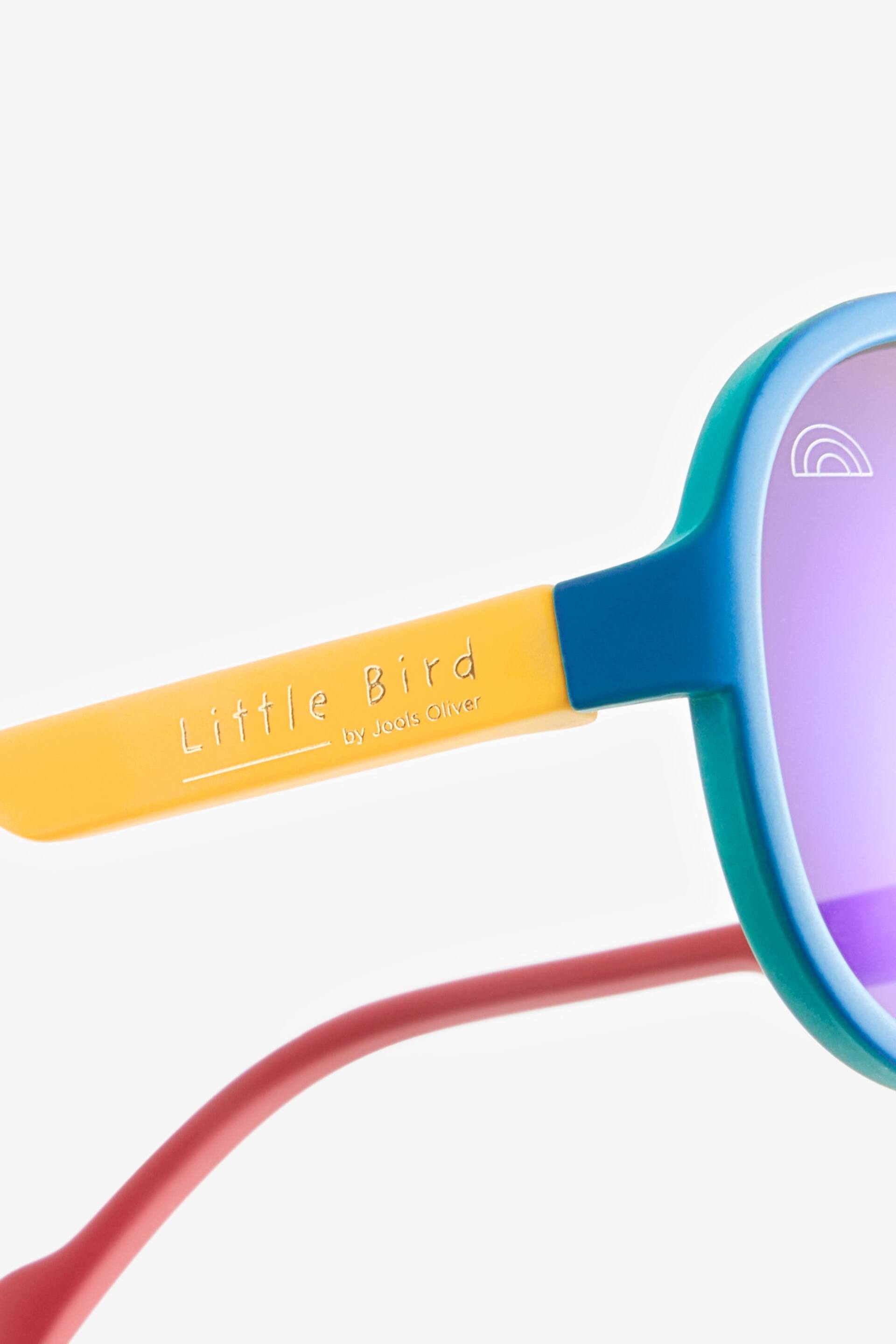 Little Bird by Jools Oliver Multi Rainbow Retro Aviator Sunglasses - Image 2 of 6