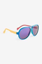 Little Bird by Jools Oliver Multi Rainbow Retro Aviator Sunglasses - Image 4 of 6
